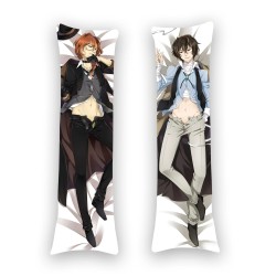 Дакимакура Великий из бродячих псов “Bungou Stray Dogs” Осаму Дазай и Чуя Накахара