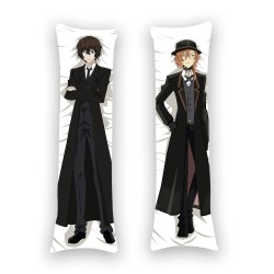 Дакимакура Великий из бродячих псов “Bungou Stray Dogs” Осаму Дазай и Чуя Накахара
